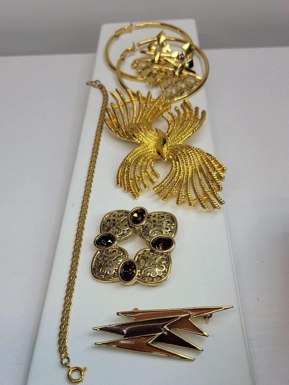 Gold Tone Jewelry Bundle